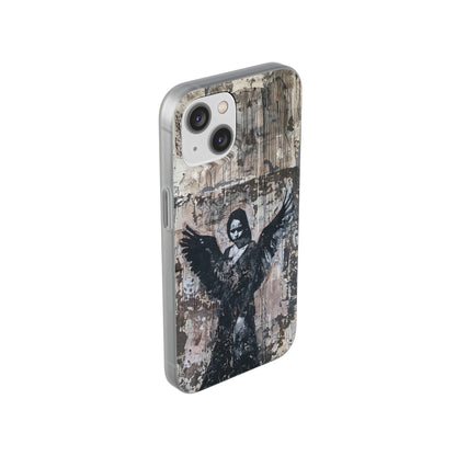 Vhils inspired Gothic Dark Angel Phone Case