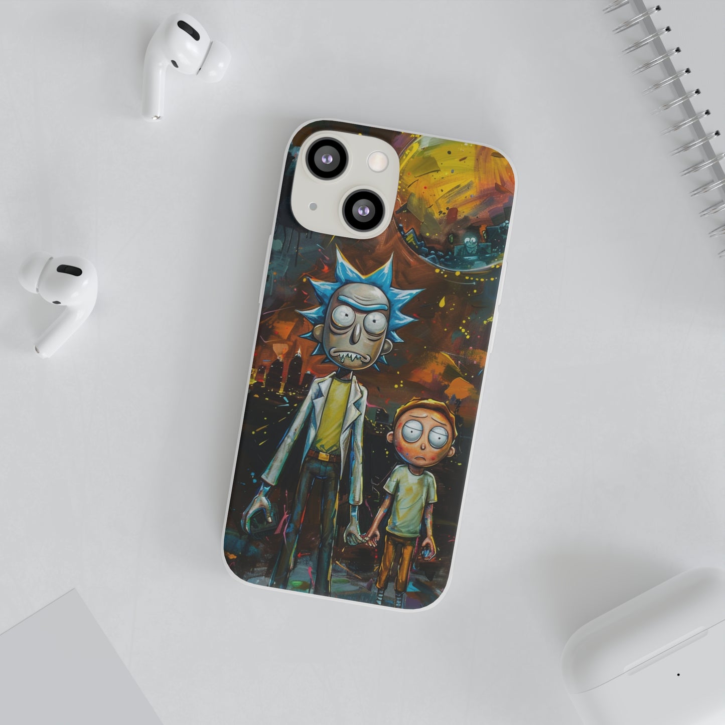 Rick and Morty realism Phone Case