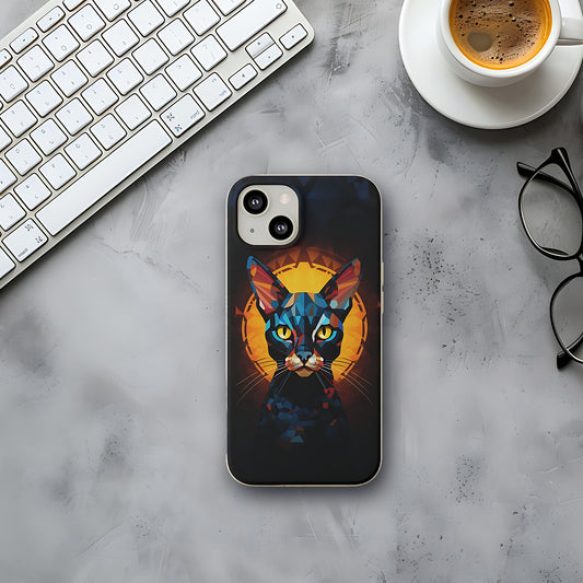 Cat Biodegradable Phone Case | iPhone / Samsung