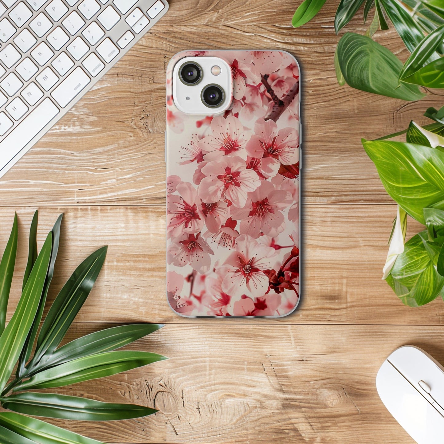 Pink Flowers Phone Case | iPhone / Samsung