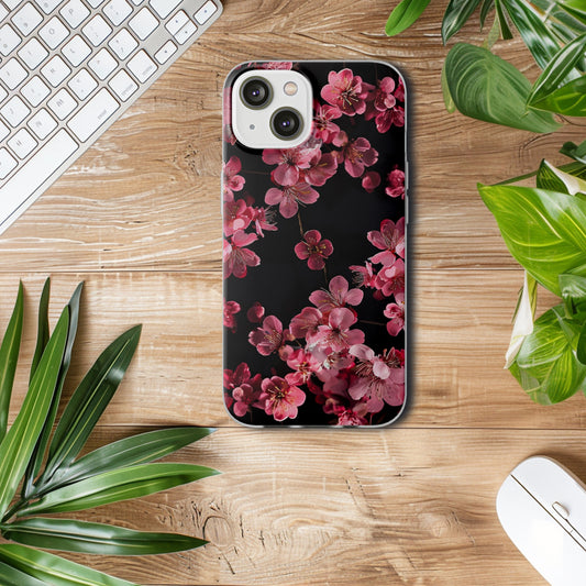 Pink Flowers Phone Case | iPhone / Samsung