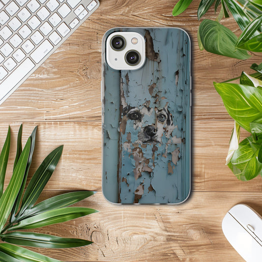 Vhils inspired grafitti Dog | iPhone/Samsung | Slimline Phone Case