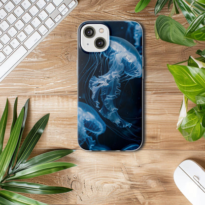 Deep sea Jellyfish Phone Case | iPhone / Samsung | Slimline Case