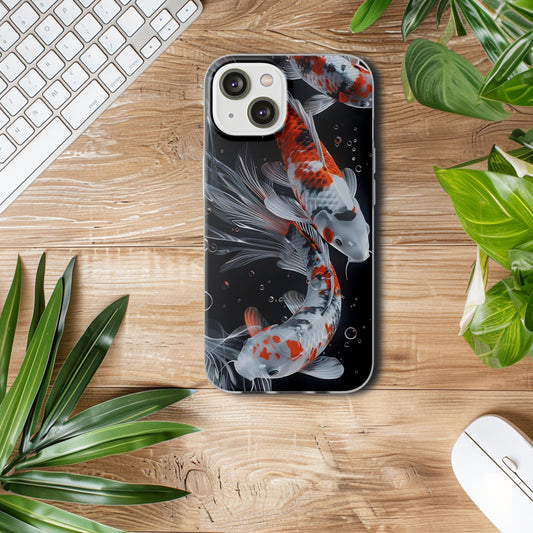 Realistic Koi Fish Phone Case | iPhone / Samsung | Slimline Phone Case